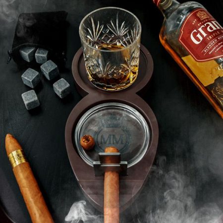 Luxus whisky és szivartartó készlet