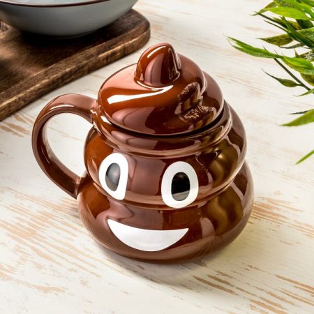 Emoji kaki bögre