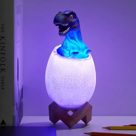 Újratölthető LED lámpa - dinoszaurusz T-Rex