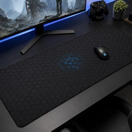 Dunmoon nagy gamer egér- és billentyűzetpad