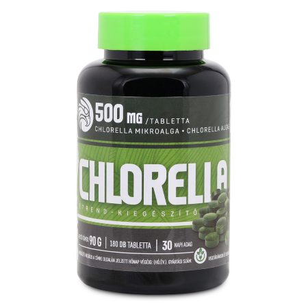 Mannavita CHLORELLA tabletta 500mg étrend-kiegészítő, 180db
