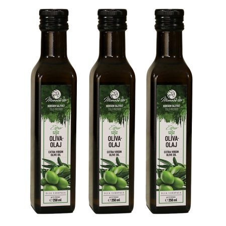 Mannavita PRÉMIUM Extra Szűz OLIVA OLAJ, 250ml (3 db)