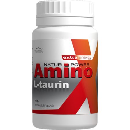 Crystal Amino L-Taurin kapszula, 250db