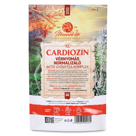 CARDIOZIN Vérnyomás Normalizáló aktív gyógytea komplex • 80g