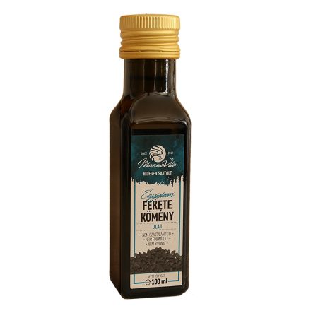 Mannavita hidegen sajtolt Fekete Köménymag olaj, 100ml