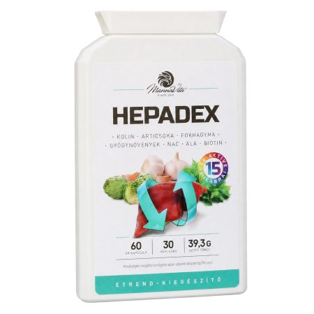 HEPADEX Májregeneráló, Májtisztító étrend-kiegészítő, 60db