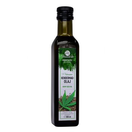 Mannavita Kendermagolaj 100%-os üvegben, 250ml