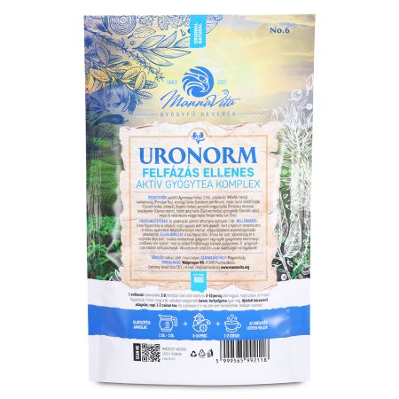 URONORM Felfázás ellenes aktív gyógytea komplex • 80g