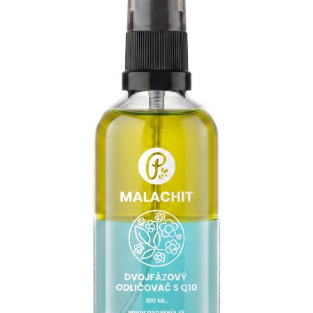 PANAKEIA MALACHIT kétfázisú sminklemosó Q10-zel és malachittal 100ml