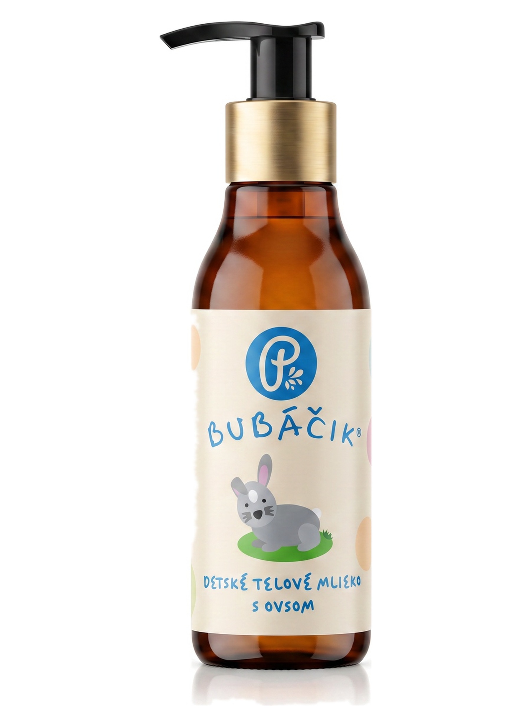 BUBÁČIK® - gyermek testápoló tej zabbal 150ml