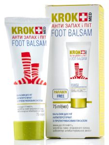 KROK MED lábizzadás és lábszag elleni krém 75 ml