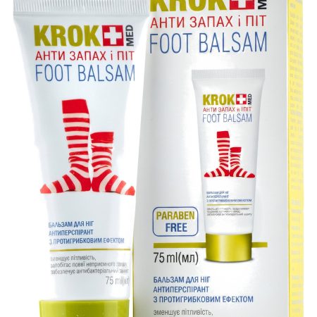 KROK MED lábizzadás és lábszag elleni krém 75 ml