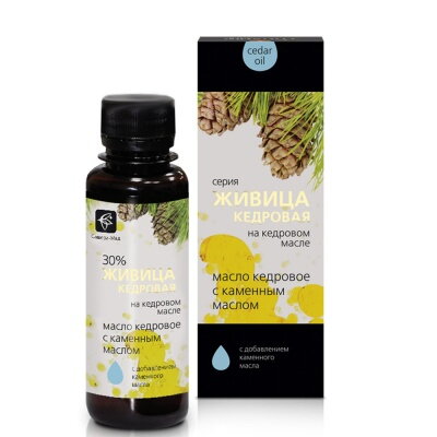 Cédrusolaj 30% cédrusgyantával és sziklaolajjal (fehér mumijo) 100ml