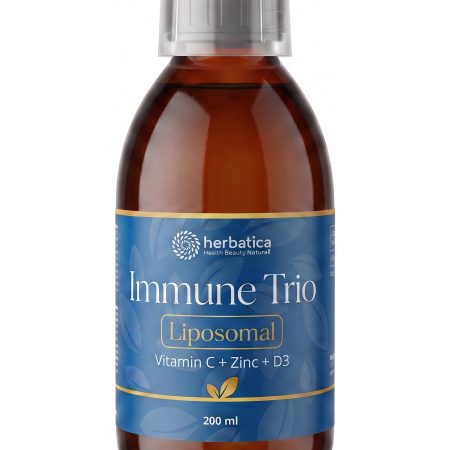 Liposzómás Immunitás Trió (C-vitamin + Cink + D3) - 200 ml