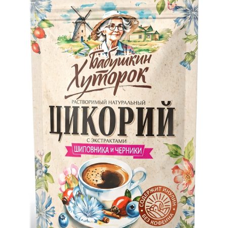 Cikóriakávé fekete áfonyával és csipkebogyóval - 100 g