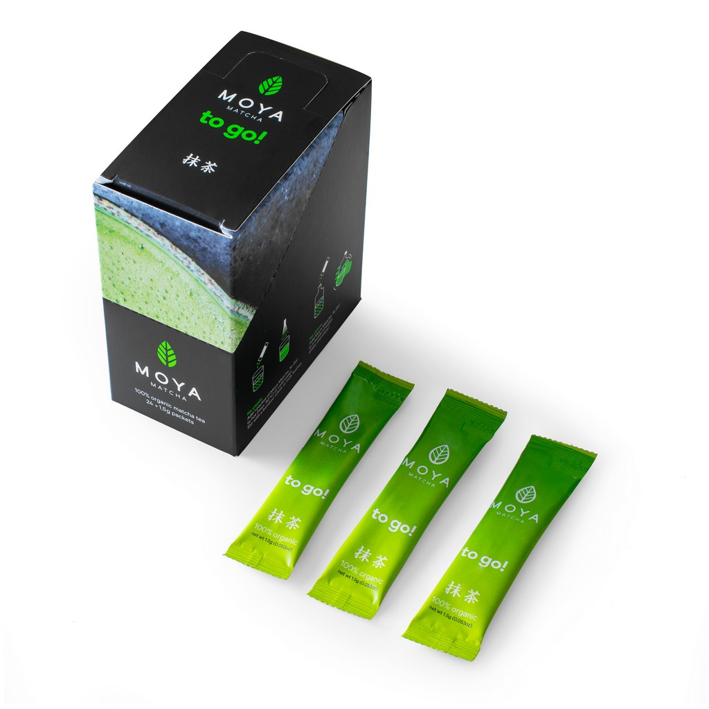 Moya Traditional Matcha to Go Japán Zöld Tea - 24x1