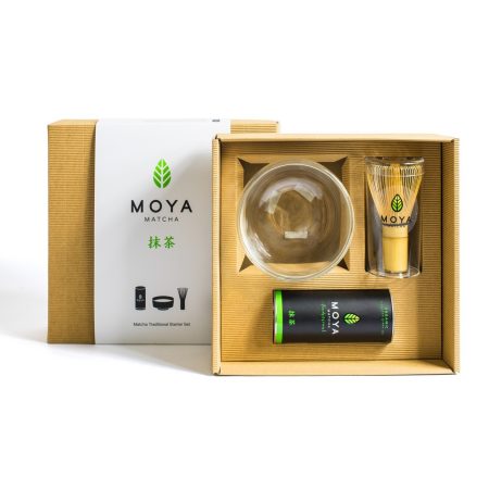 Moya Matcha Traditional Kezdő Szett – Üveg Tál
