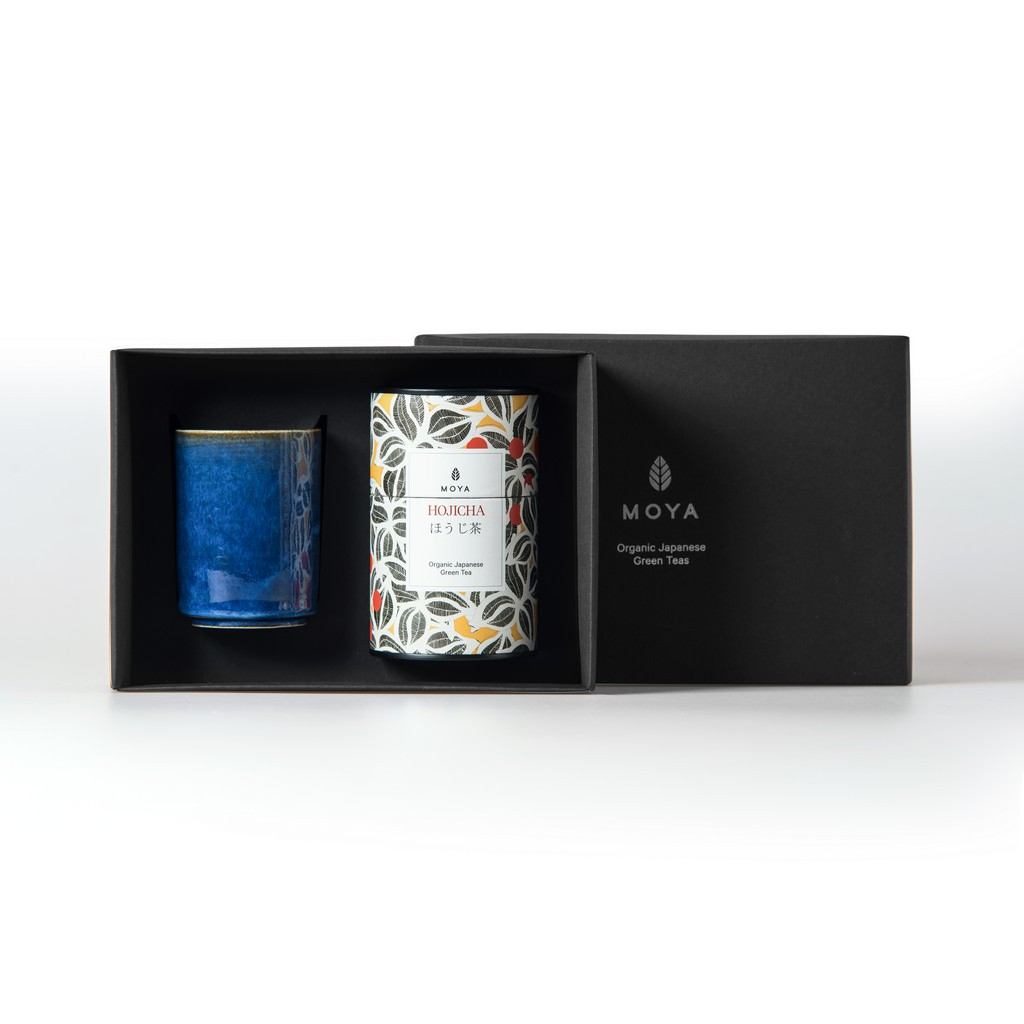 Moya Kaze Organikus Szálas Tea Szett - Hojicha 60 g
