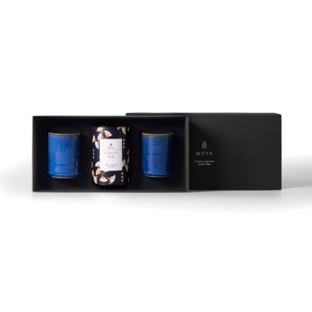 Kukicha 60 g & 2 Kaze Bögre Organikus Szálas Tea Szett