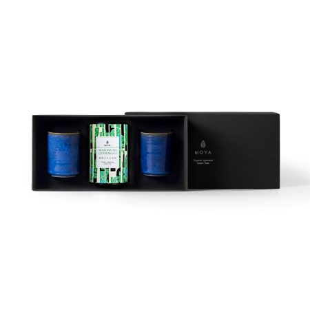 Matcha Iri Genmaicha 60 g & 2 Kaze Bögre Organikus Szálas Tea Szett