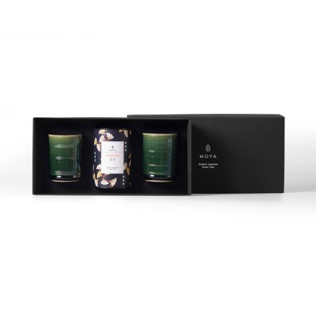 Kukicha 60 g & 2 Kasai Bögre Organikus Szálas Tea Szett
