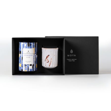 Moya Sato Organikus Szálas Tea Szett - Genmaicha 60 g