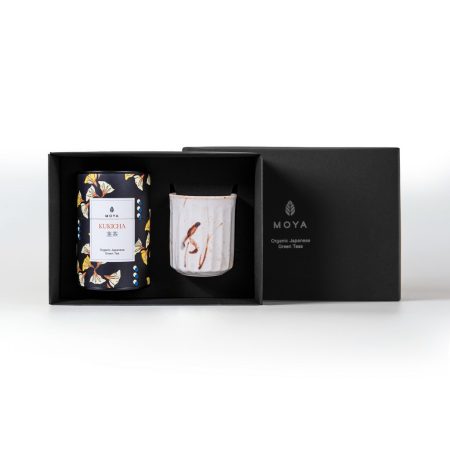 Moya Sato Organikus Szálas Tea Szett - Kukicha 60 g