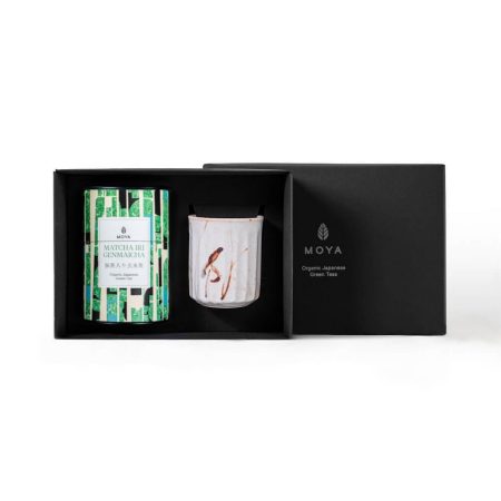 Moya Sato Organikus Szálas Tea Szett - Matcha Iri Genmaicha 60 g