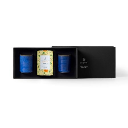 Yuzu 60 g & 2 Kaze Bögre Organikus Szálas Tea Szett