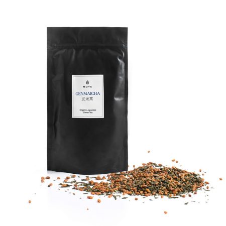 Moya Genmaicha Organikus Japán Zöld Tea - 100 g