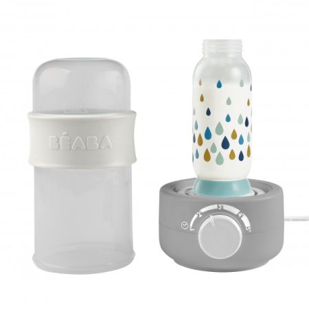Beaba Babymilk Second cumisüveg-melegítő szürke