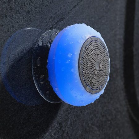 Vízálló Bluetooth zuhanyhangszóró LED fénnyel