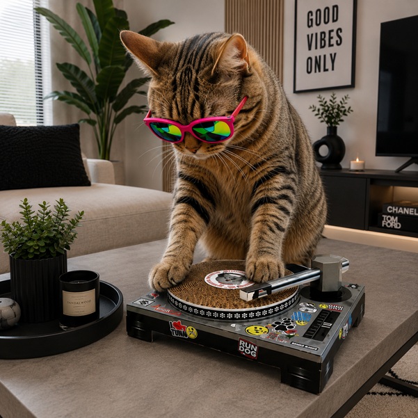 DJ kaparófa macskáknak