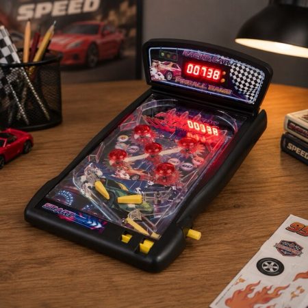 Elektronikus asztali flipper Racing Car