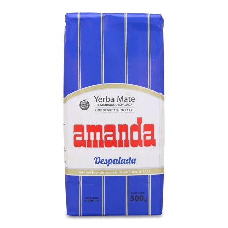 Mate tea Amanda despalada, 500g