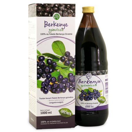 Mannavita Fekete BERKENYELÉ 100%-os, 1000 ml