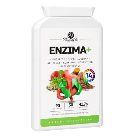 ENZIMA+ emésztő enzim komplex, Betain HCL-al, 3 x 90db
