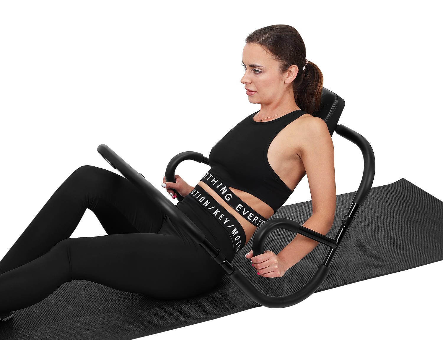 TRIZAND Hasizom erősítő fitnesz keret fejtámasszal