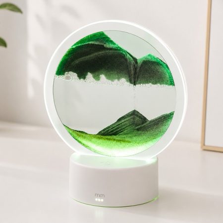 Sandscape LED lámpa mozgó homokkal