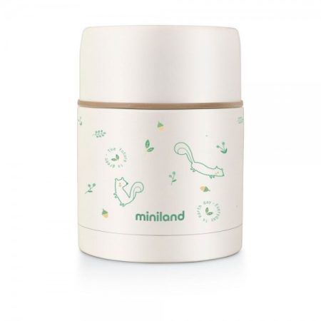 Miniland Natur ételtermosz Mókus 600 ml