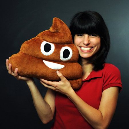 Emoji párna - kaki