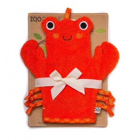 Zoocchini mosdókesztyű baba fürdetéséhez Rák