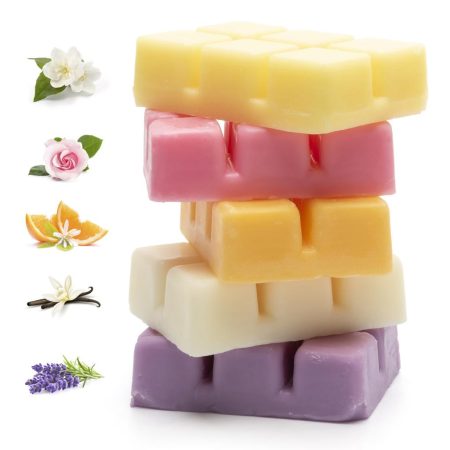 Rio Beauty környezetbarát szójaviasz illatkockák 5 féle illattal 30 db-os kivitel viaszmelegítőhöz