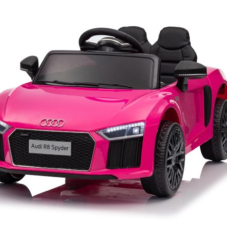 Gyermek elektromos autó Audi R8 Spyder pink PINKY