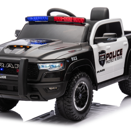 Gyermek elektromos Dodge Ram rendőrautó