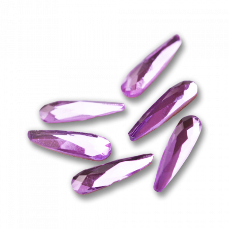 Csiszolt formakő csepp 12 more light purple ()