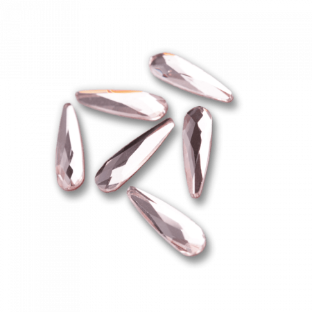Csiszolt formakő csepp 21 white ()