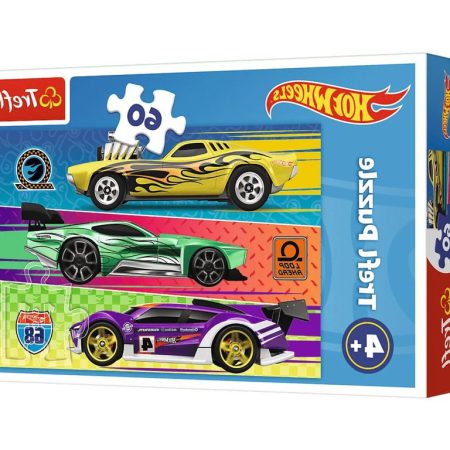 Hot Wheels racing puzzle 60 db Trefl 17389