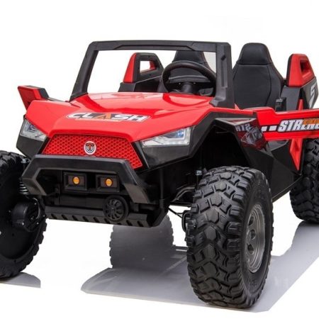 Elektromos buggy autó Clash 24V 4*200W 16km/h 60kg 2x12V14Ah piros
