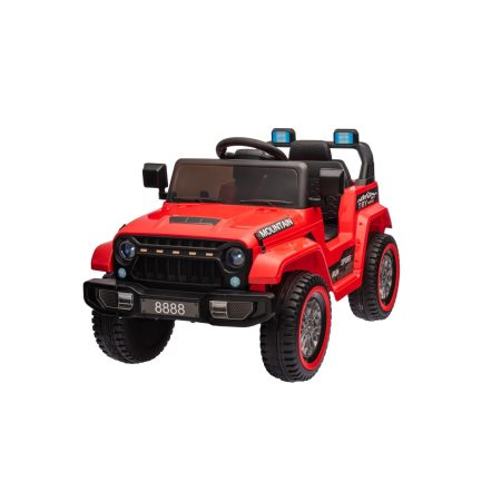 Elektromos játékautó OFF ROAD Hegyi piros